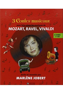 Coffret 3 contes musicaux n°2 : Mozart, Ravel, Vivaldi CD